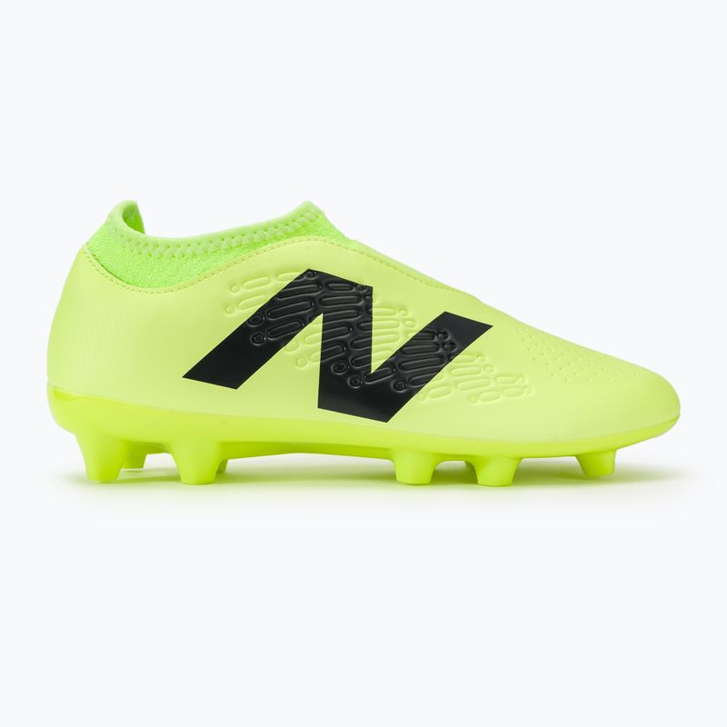 Gyermek focicipő New Balance Tekela Magique JNR FG V4+ bleached lime glo 2