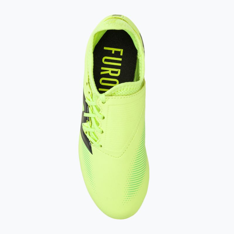 Gyerek focicipő New Balance Furon Dispatch JNR FG V7+ bleached lime glo 5