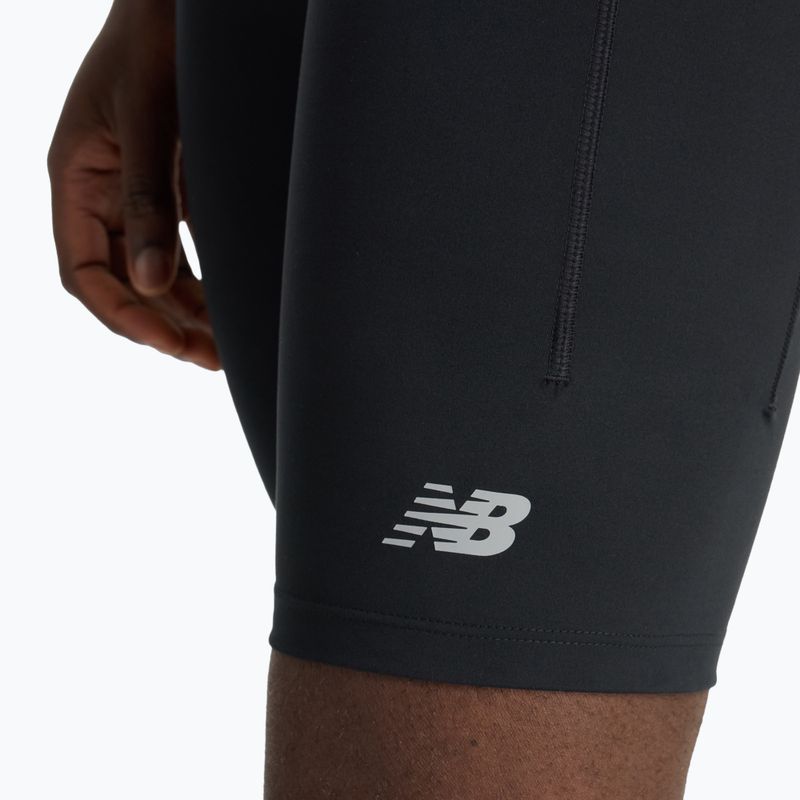 Férfi New Balance Athletics Sleek Run rövidnadrág fekete 9