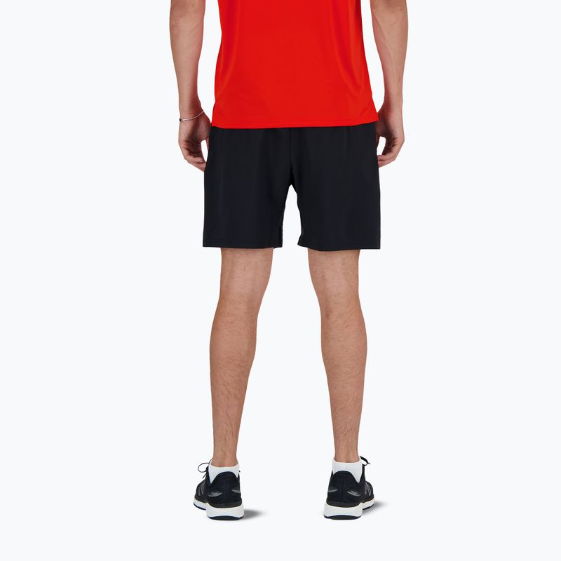 Férfi New Balance Sport Essential 7" futó rövidnadrág fekete 2
