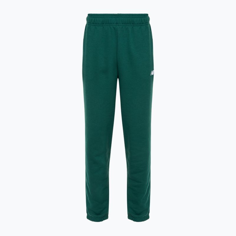 Női New Balance French Terry Jogger nadrág éjszakai óra zöld
