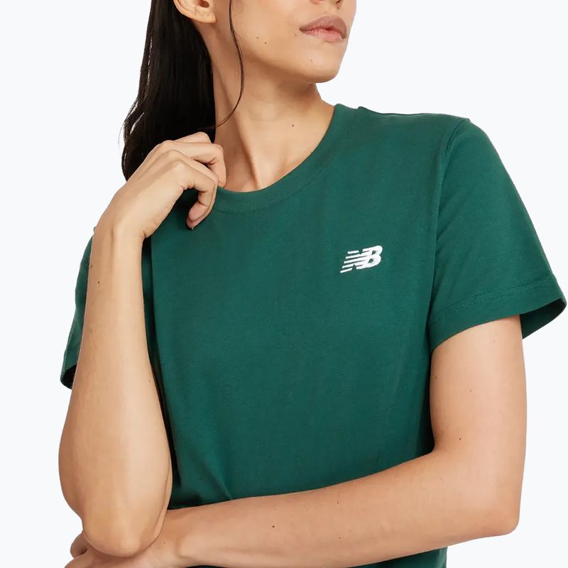 Női New Balance Essentials Jersey night watch zöld 4