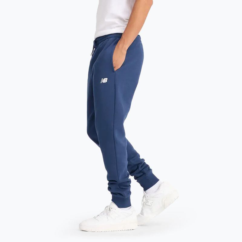 Férfi New Balance Fleece Jogger nadrág navy 3