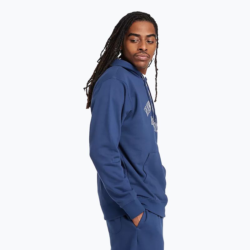 Férfi pulóver New Balance Graphic Hoodie navy 3