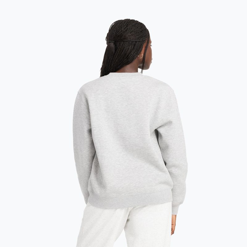 Női pulóver New Balance Sport Fleece Logo Crew atlétikai szürke 2