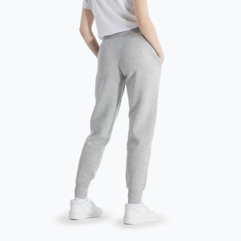 Női New Balance Fleece Jogger nadrág atlétikai szürke 2