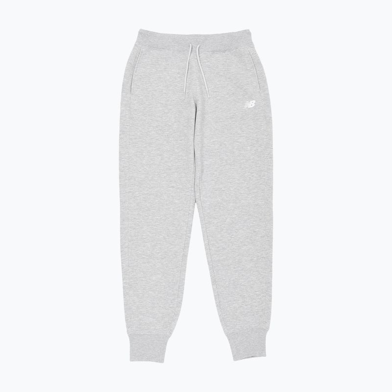 Női New Balance Fleece Jogger nadrág atlétikai szürke 7