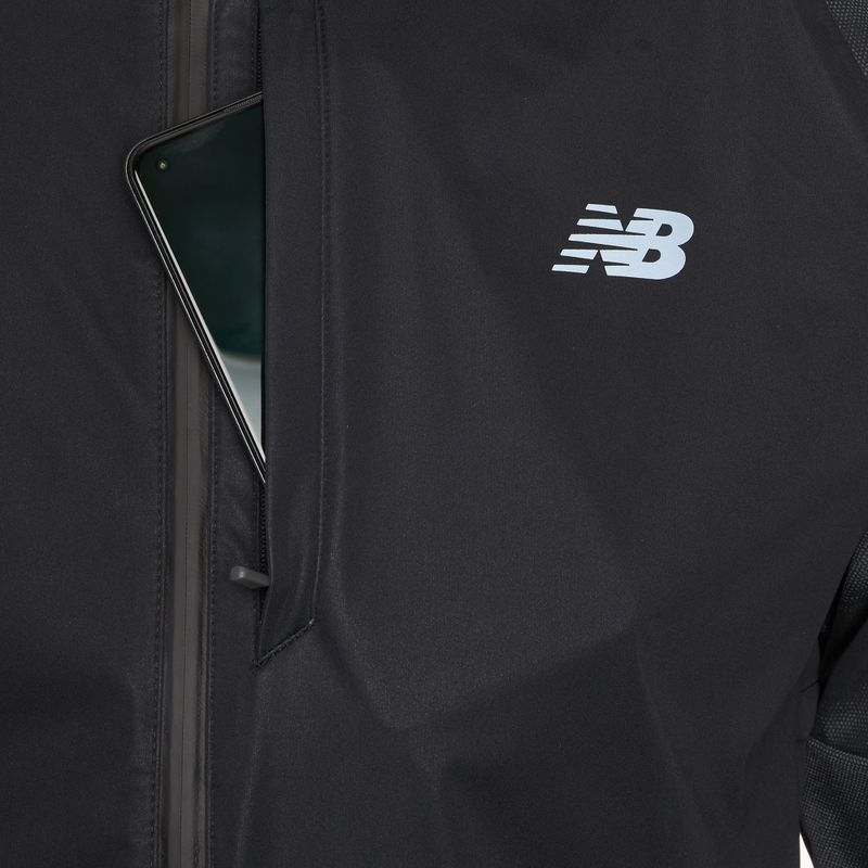 Férfi futókabát New Balance Seasonal Premium Print black 3
