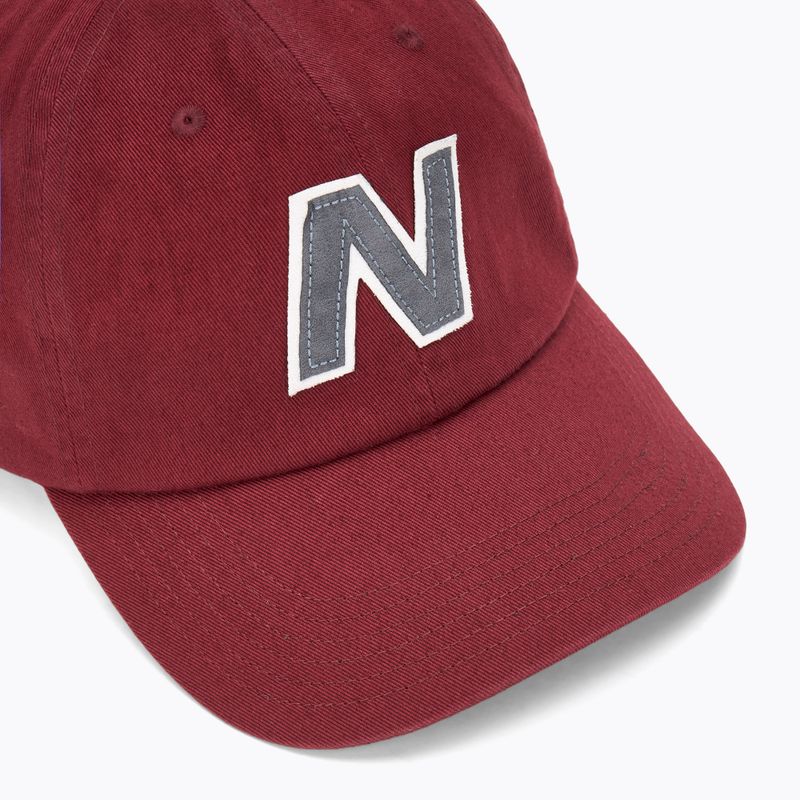 New Balance V990 Block N Block N Curved Brim mercury piros baseball sapka 3