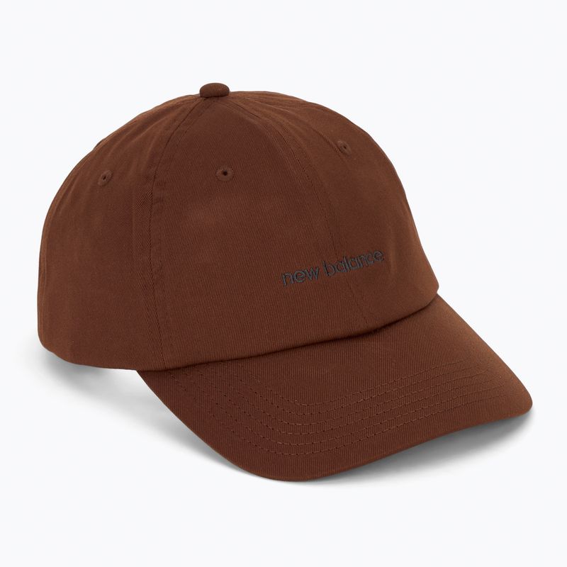 Baseballsapka New Balance 6 Panel Linear Logo richoak