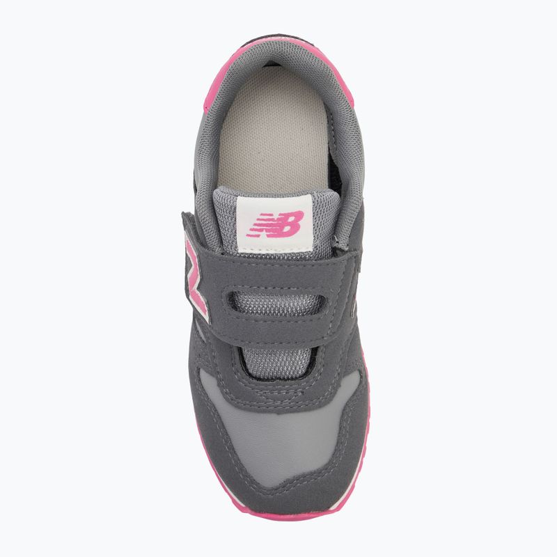 Gyerekcipők New Balance 373's V2 grey/pink 5