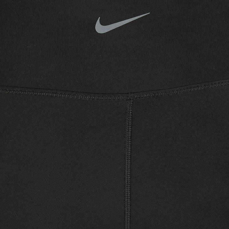 Női Nike One High-Waisted 5" Biker rövidnadrág fekete 3