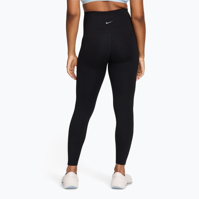 Női leggingsek Nike One Maternity High-Waisted 7/8 black 2