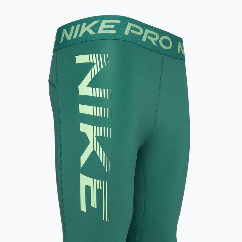 Női edző leggings Nike Pro Dri-FIT Mid-Rise 7/8 Graphic bicoastal/vapour green/white női edző leggings 3