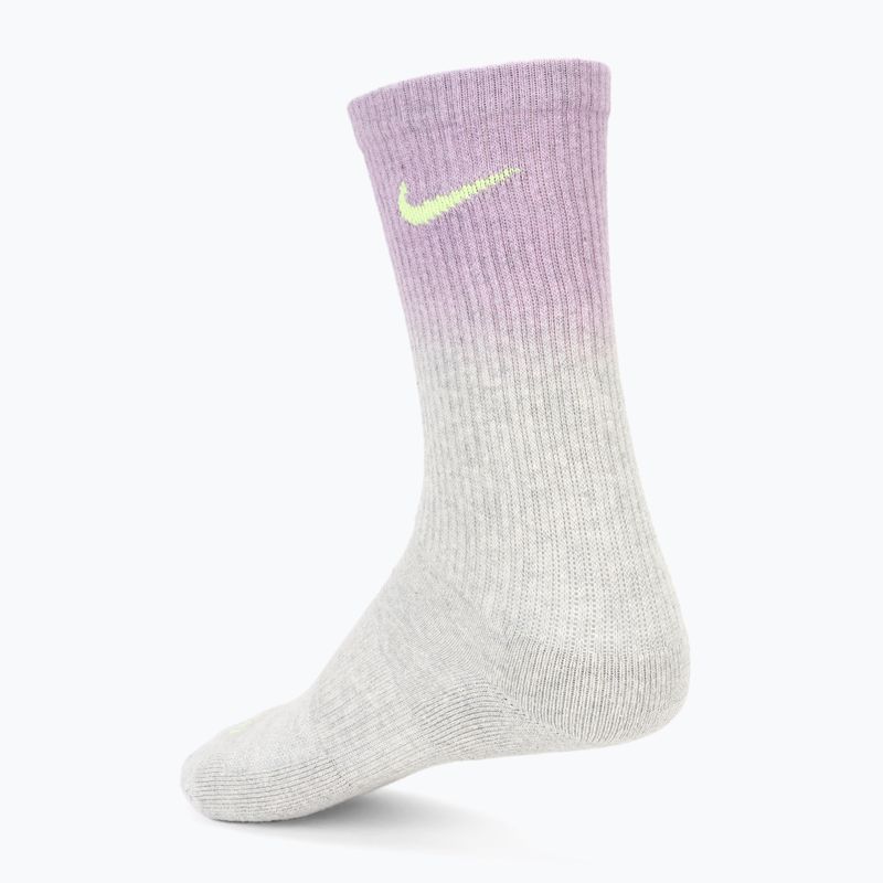 Zokni Nike Everyday Plus 2 pár multicolor/violet 2