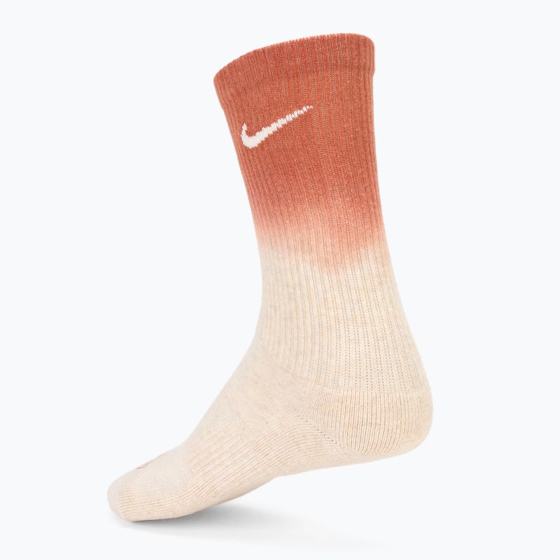 Zokni Nike Everyday Plus 2 pár multicolor/orange 6