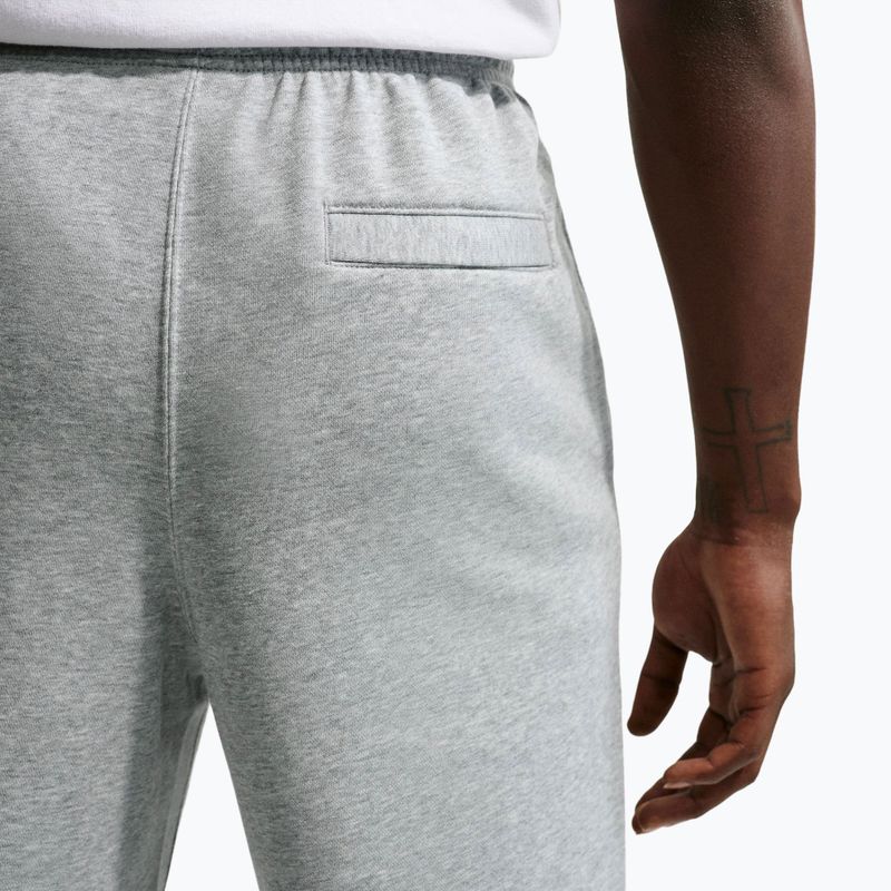 Férfi nadrág Nike Club French Terry Joggers dark grey heather/light smoke grey/white 6