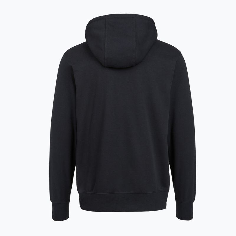 Férfi Nike Club French Terry pulóver kapucnis pulóver fekete/fekete/fehér 9