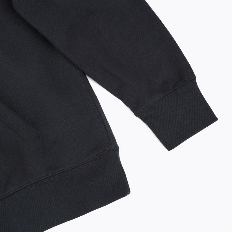 Férfi Nike Club French Terry pulóver kapucnis pulóver fekete/fekete/fehér 11