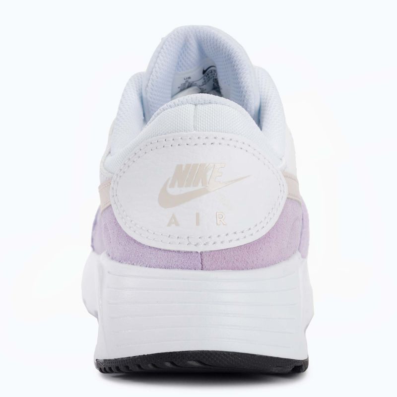 Nike Air Max SC női cipő fehér/ibolya köd/fekete/platina ibolya 7