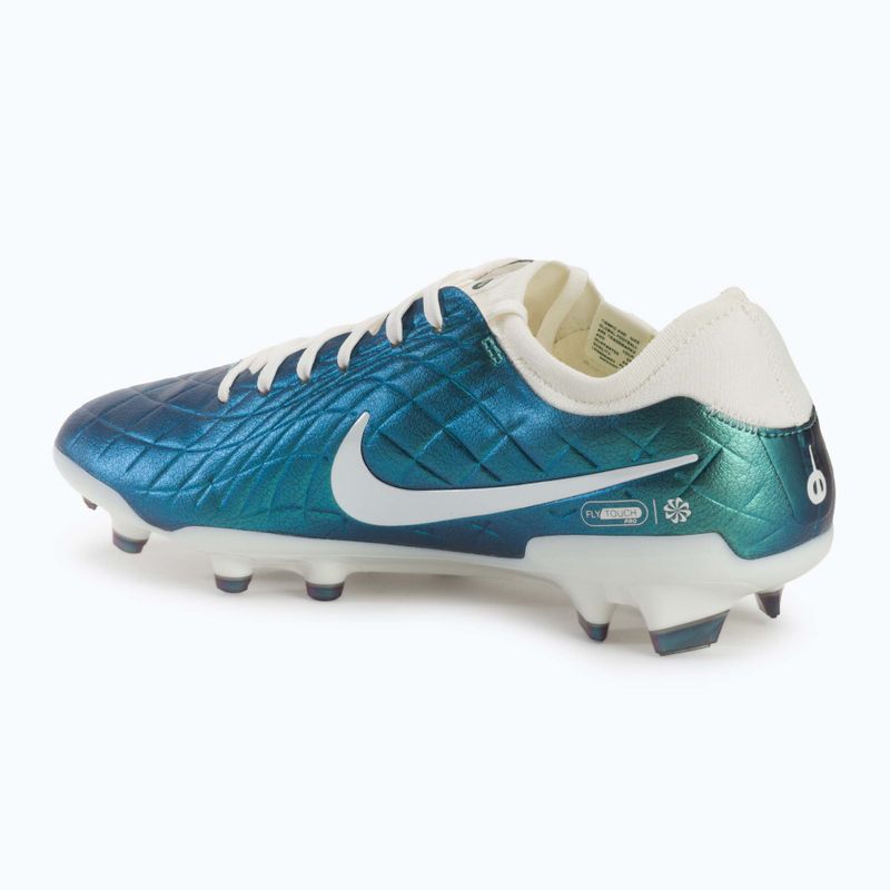 Nike Legend 10 Pro FG sötét atomi teal/sail futballcipő 3