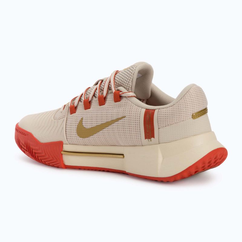 Nike Air Zoom GP Challenge 1 Clay sand drift/rust factor/gum női tenisz cipő 3