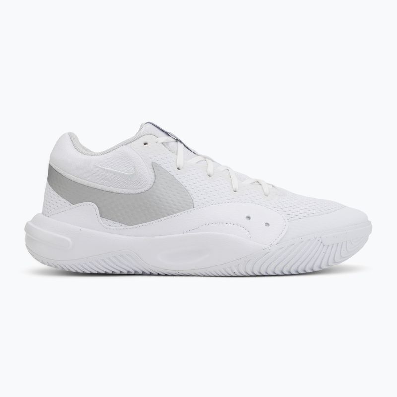 Röplabda cipő Nike Hyperquick Court Flight white/photon dust/metallic silver 2