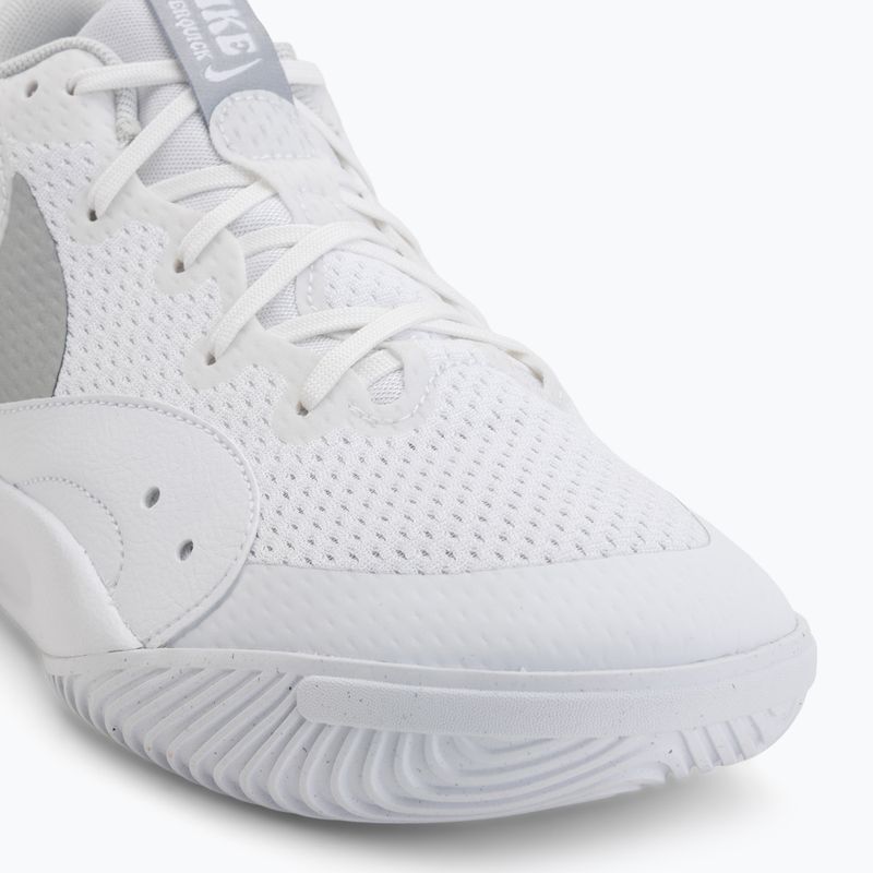 Röplabda cipő Nike Hyperquick Court Flight white/photon dust/metallic silver 7