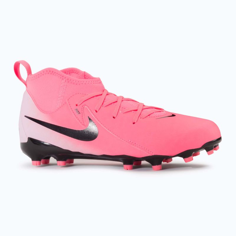 Nike Phantom Luna II Academy FG/MG Junior sunset pulse / fekete gyermek focicipő 2