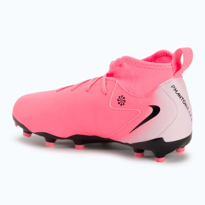 Nike Phantom Luna II Academy FG/MG Junior sunset pulse / fekete gyermek focicipő 3