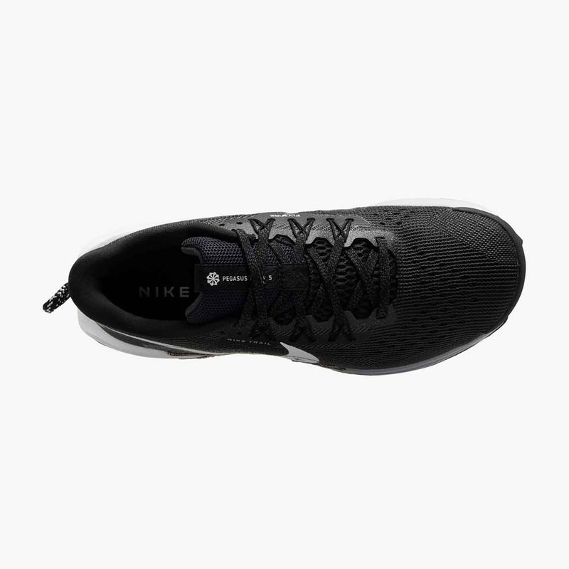 Nike Pegasus Trail 5 női futócipő fekete / fehér / antracit / farkas szürke 6