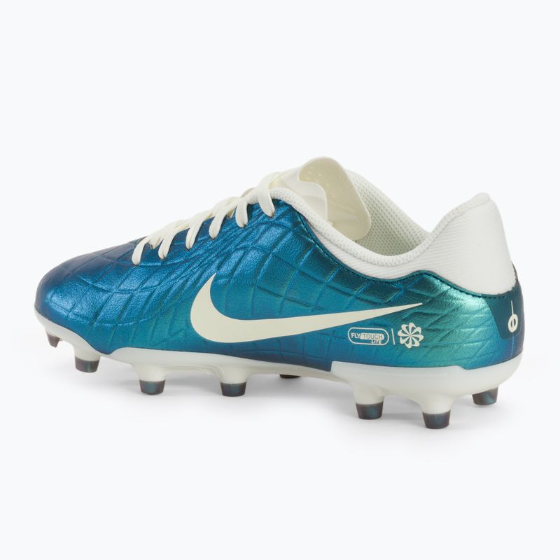 Nike Tiempo Emerald Legend 10 Academy FG/MG gyermek futballcipő sötét atomszürke/vitorla 3