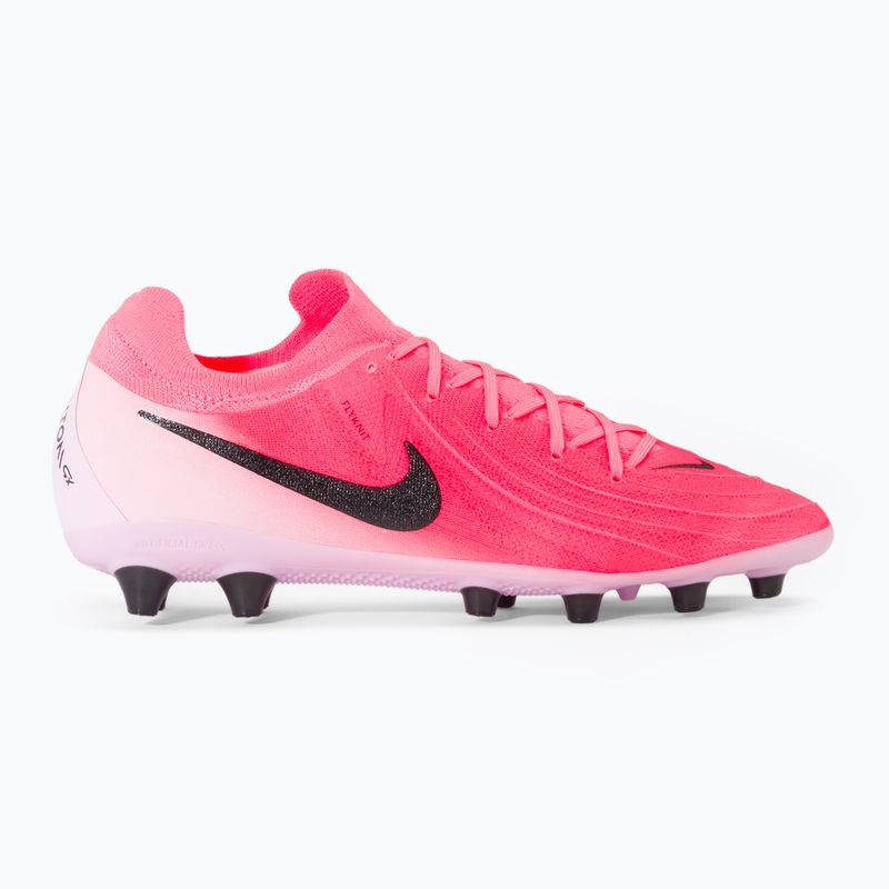 Nike Phantom GX II Pro AG naplemente pulzus/fekete futballcipő 2