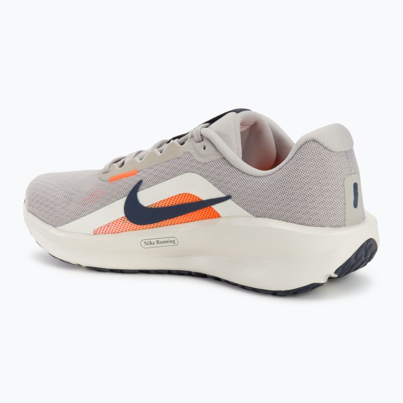 Nike Downshifter 13 férfi futócipő light iron ore/total orange/sail/thunder blue 3