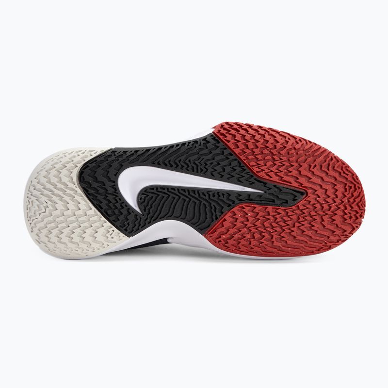 Férfi kosárlabda cipő Nike Precision 7 black/university red/white 4