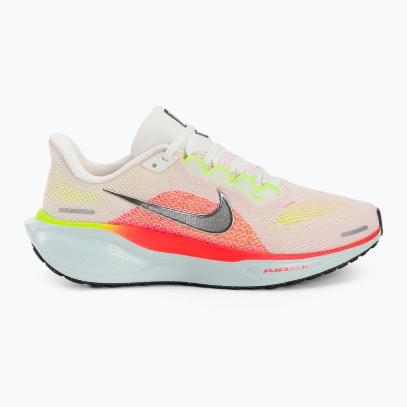 Nike Pegasus 41 csúcstalálkozó fehér/világos bíbor/égszínkék/króm női futócipő 2