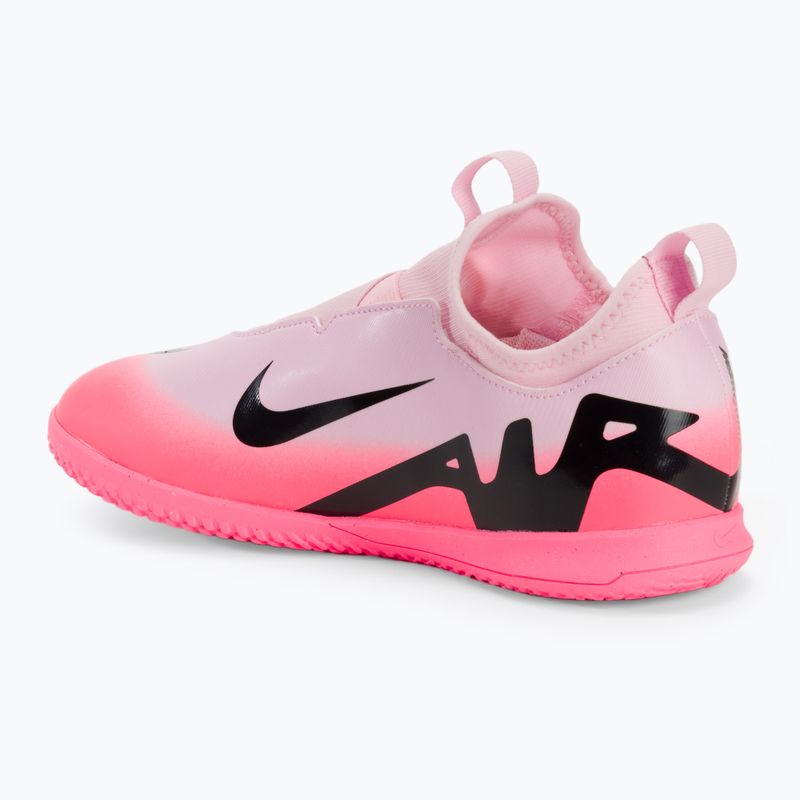 Gyermek futballcipő Nike Jr Zoom Mercurial Vapor 15 Academy IC rózsaszín hab/fekete 3