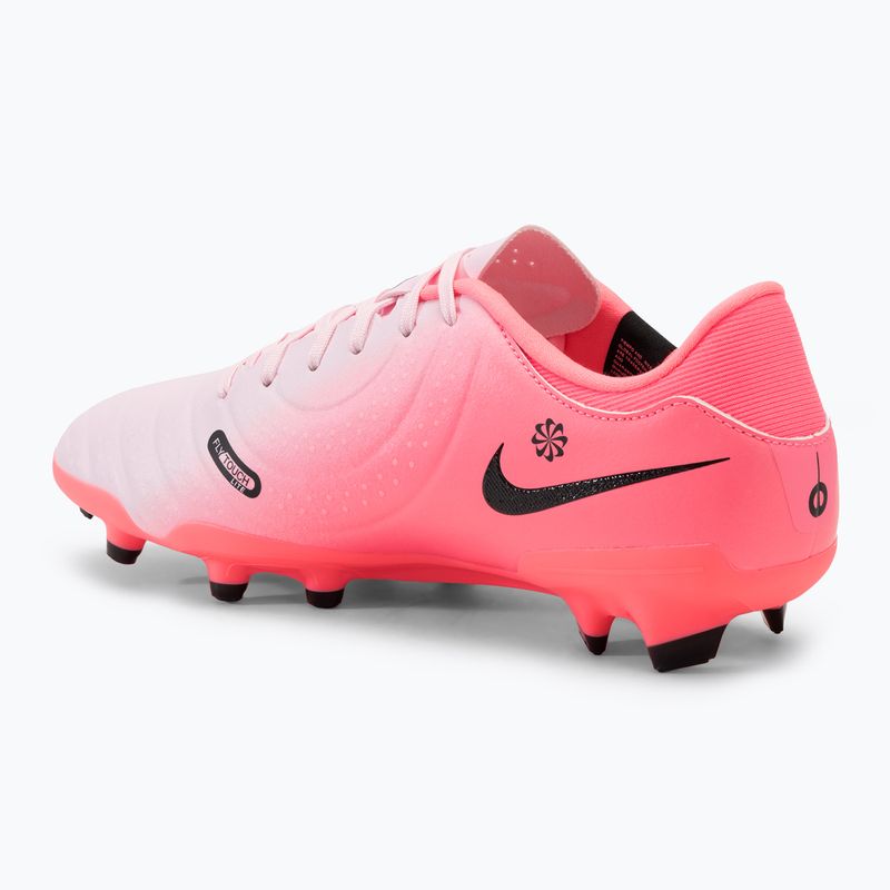 Nike Legend 10 Academy FG rózsaszín hab/fekete futballcipő 3