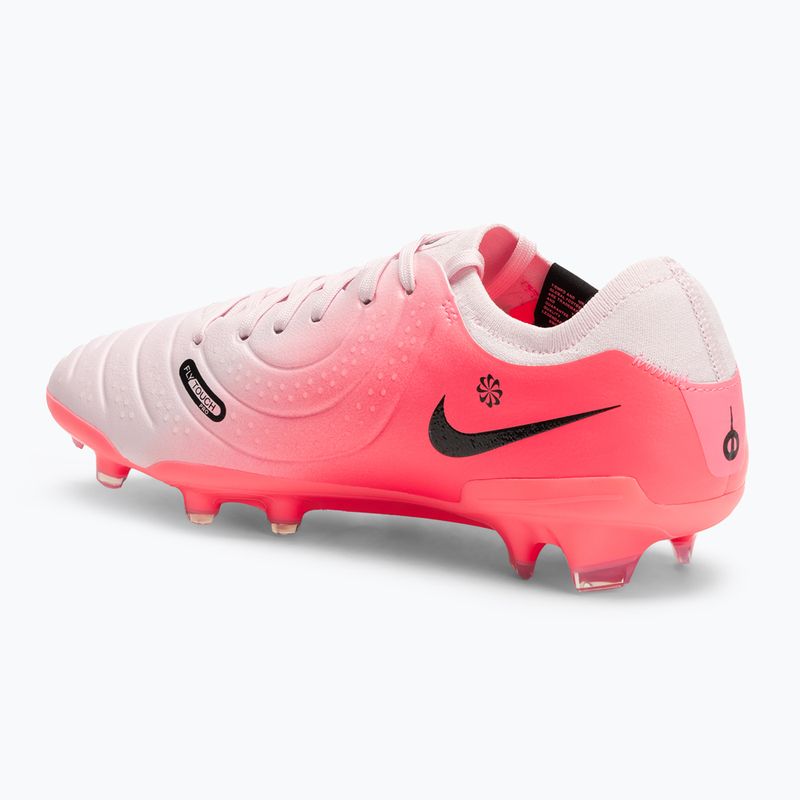 Nike Legend 10 Pro FG rózsaszín hab/fekete futballcipő 3