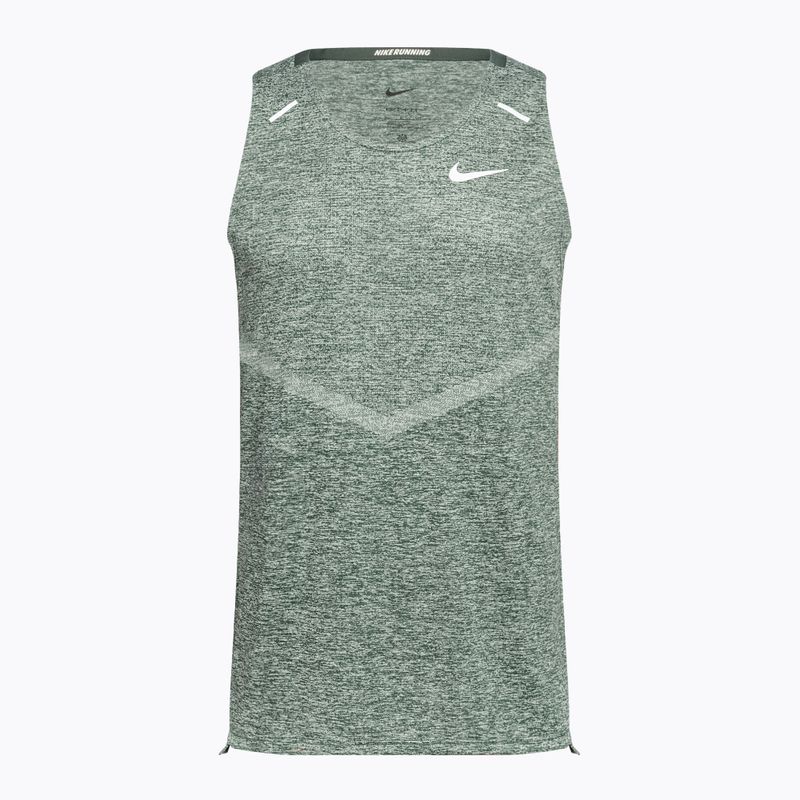 Férfi Nike Dri-Fit Rise 365 vintage zöld/szőrme futófelső