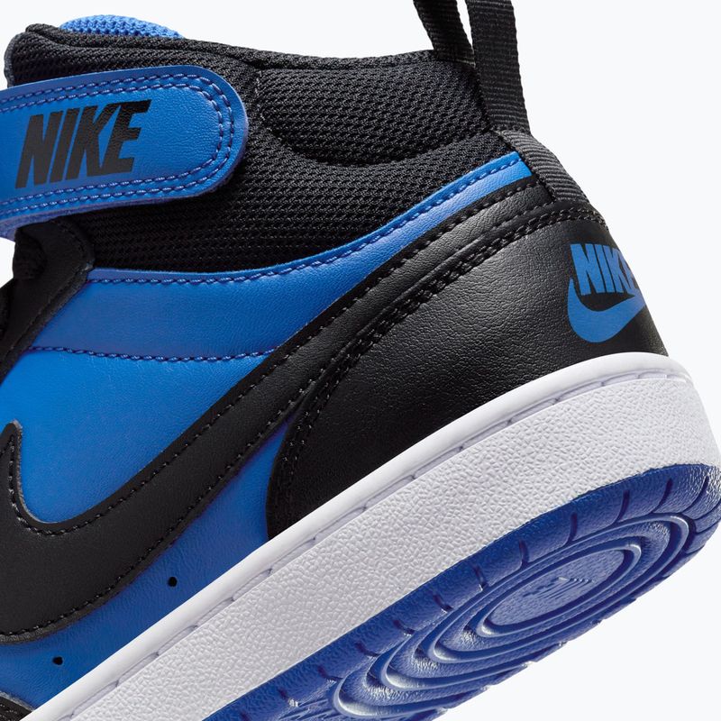 Gyerekcipő Nike Court Borough Mid 2 game royal/white/black 9