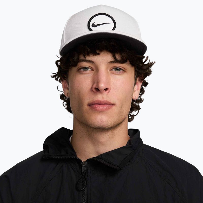 Nike Pro Dri-Fit Structured photon por/antracit/fehér baseball sapka 5