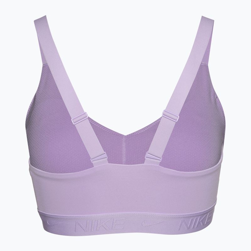 Nike Indy Medium Support edzőmelltartó lila virág/lila virág 2