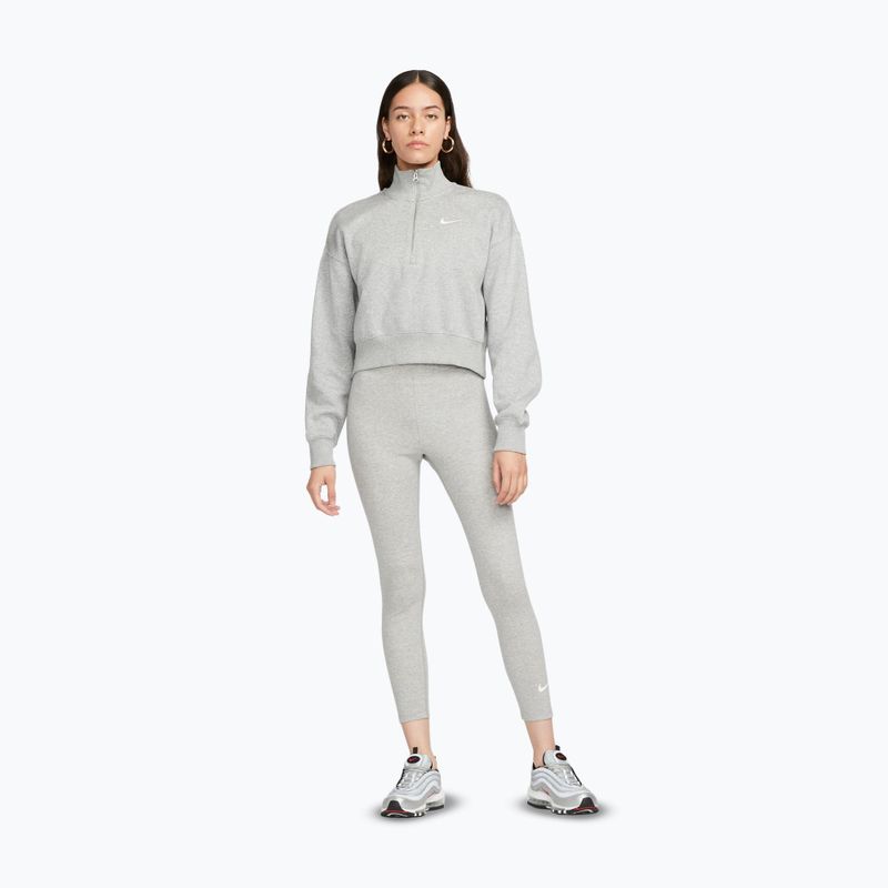 Női leggings Nike Sportswear Classic sötétszürke heather/sail 2