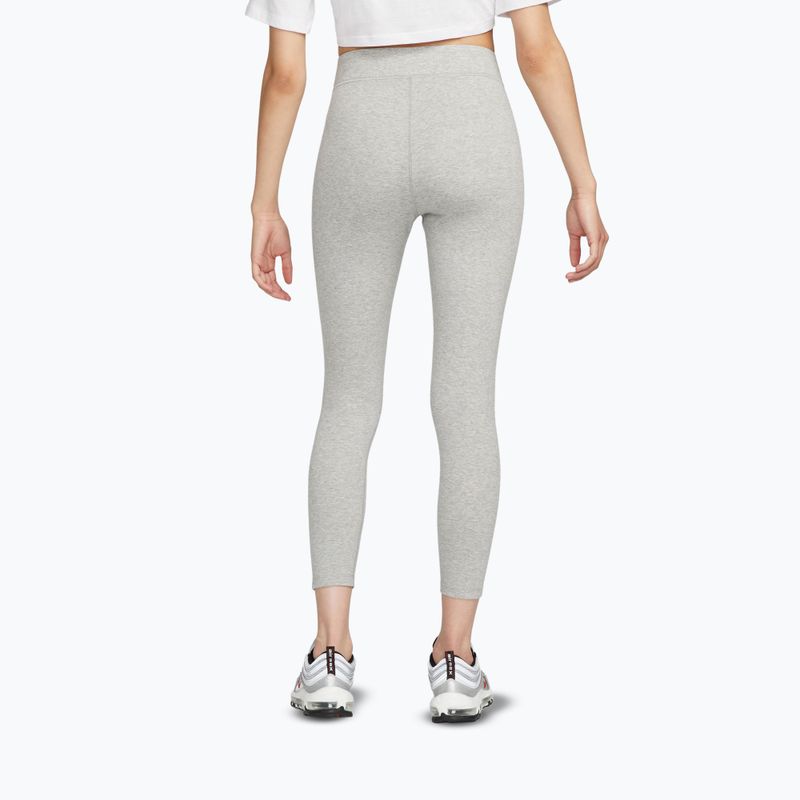 Női leggings Nike Sportswear Classic sötétszürke heather/sail 3
