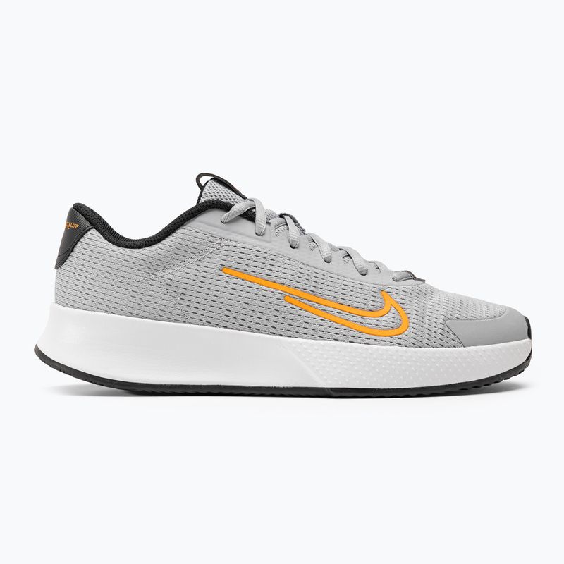 Férfi teniszcipő Nike Court Vapor Lite 2 Clay wolf grey/laser brange/fekete 2