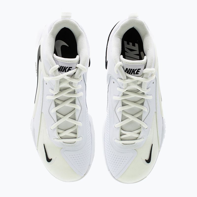 Nike React Hyperset 2 röplabdacipő fehér/fehér/fekete 5