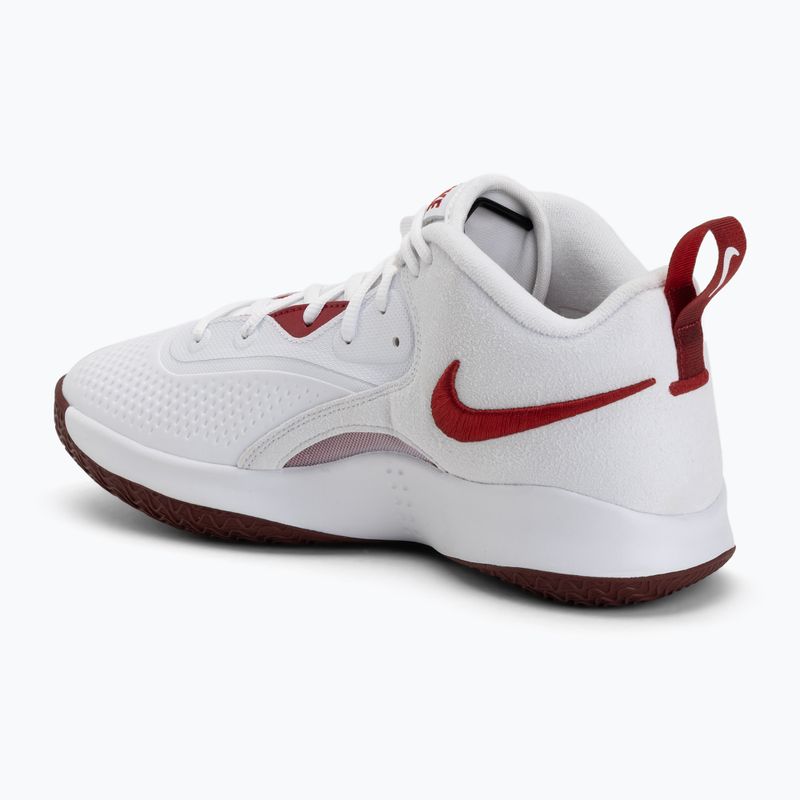 Röplabda cipő Nike React Hyperset 2 white/team crimson 3