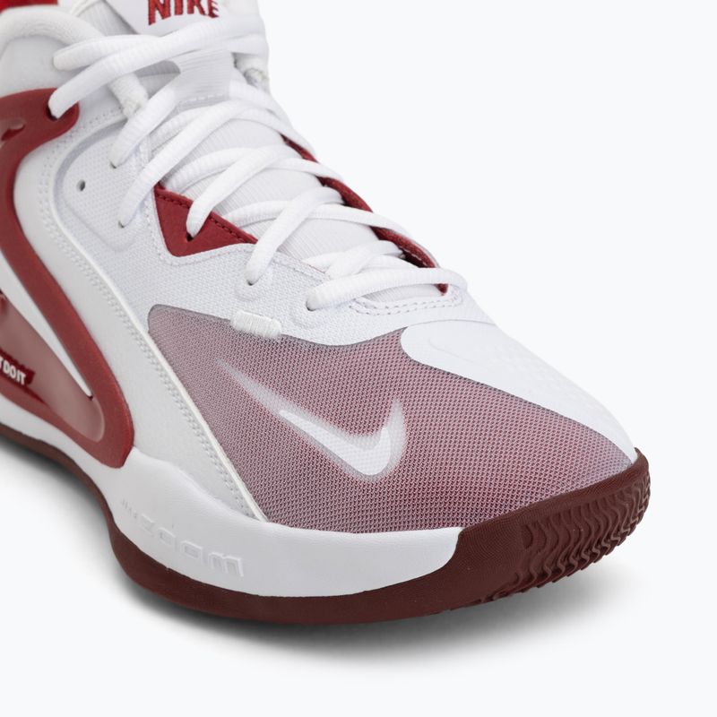 Röplabda cipő Nike React Hyperset 2 white/team crimson 7