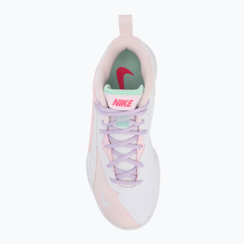 Röplabda cipő Nike Hyperset 2 SE white/hyper pink/mint foam/violet mist/pink foam 5